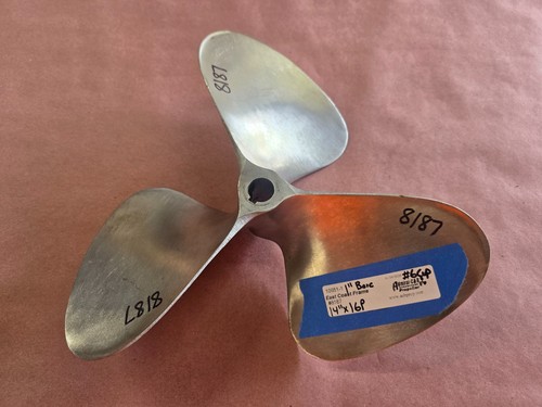 Blade x 16p stainless - rh,